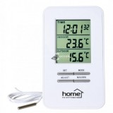 Vezetékes külső-belső hőmérő órával