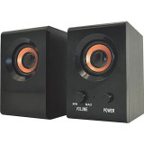 Vezetékes PC hangszóró (hangszórópár) hálózati és USB csatlakozóval Jiteng E-2302 ekete