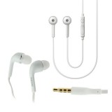 Vezetékes sztereó fülhallgató, 3,5 mm jack, Samsung, fehér, gyári (RS44563) - Fülhallgató