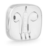Vezetékes sztereó fülhallgató, USB Type-C, mikrofon, felvevő gomb, hangerő szabályzó, fehér (RS80993) - Fülhallgató
