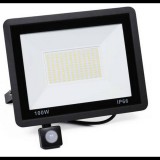 VG 100W vízálló IP66, LED reflektor, mozgás és alkonyat érzékelővel