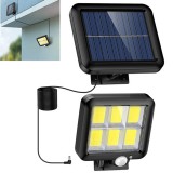 VG 120 LED-es reflektor napelemes mozgásérzékelővel