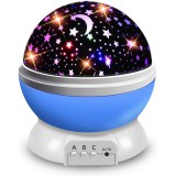 VG Forgó Csillagfényes éjjeli lampa, kék