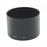 VHBW 105 mm-es Objektív Napellenző - Fekete, Kerek, 75 cm