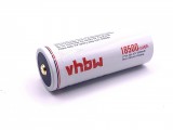 VHBW 26650 Li-Ion akkucella Micro USB csatlakozóval , 5000mAh, 3,7V