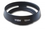 VHBW 52 mm-es Objektív Napellenző, Fekete, Kerek