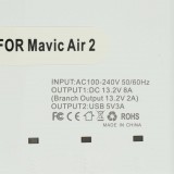 VHBW 6 1-ben Töltő DJI Mavic Air 2 Drón akkumulátorhoz, távirányítóhoz, okostelefonhoz