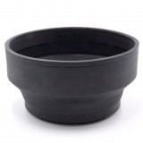 VHBW 77 mm-es objektív napellenző - fekete, kerek