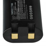 VHBW Akkumulátor 3M PL-200-BAT nyomtatóhoz - 1600 mAh, 7,4 V Li-Ion