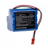 VHBW Akkumulátor Annol SP-1000-hez - 2000 mAh 9,6 V NiMH