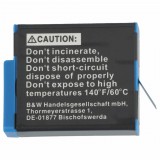 VHBW Akkumulátor GoPro SPBL1B, AHDBT-901+, AHDBT-901 készülékekhez - 1730 mAh, 3,85 V, Li-Ion