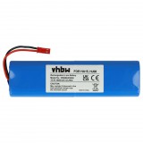 VHBW Akkumulátor iLife Ay-18650B4, 18650B4-4S1P-AGX-2, SUN-INTE-202 típusokhoz - 3000 mAh, 14,4 V, Li-Ion