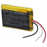 VHBW Akkumulátor Jabra AHB723938 Jabra hangszórót - Li-polimer 1000 mAh