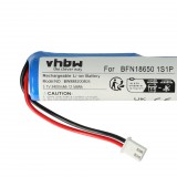 VHBW Akkumulátor Leifheit BFN18650 1S1P-hez - 3400 mAh, 3,7 V, Li-Ion