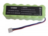 VHBW Akkumulátor Mamirobot 12SC3000S1P-hez - 3000 mAh, 14,4 V, NiMH