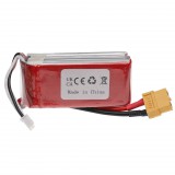 VHBW Akkumulátor modellkészítés 11.1V, Li-Polymer, 1200mAh, XT60-Stecker, 73x31x15mm