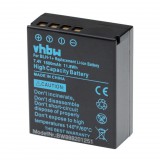 VHBW Akkumulátor Olympus BLH-1-hez - 1600 mAh, 7,4 V, Li-Ion információs chippel