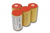 VHBW Akkumulátor Vileda 4SC3000-hez - 3000 mAh, 4,8 V, NiMH