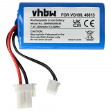 VHBW Akkumulátor Vorwerk 48813-hoz - 2500 mAh, 7,4 V, Li-Ion
