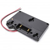 VHBW Akkumulátortartó Lemez - D-Tap Adapterlap Fekete