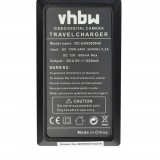 VHBW Akkumulátortöltő Canon CB-2LDE-t, Canon NB-11L fényképezőgéphez stb. - 0,6 A, 4,2 V