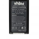 VHBW Akkumulátortöltő Casio BC-31L-t, Pentax digitális fényképezőgéphez - 0,6 A, 4,2 V