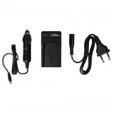 VHBW Akkumulátortöltő CU-VH1 kamerához stb. - 0,6 A, 8,4 V