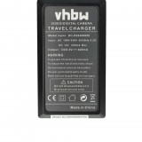VHBW Akkumulátortöltő GR-D720 fényképezőgéphez stb. - 0,6 A, 8,4 V