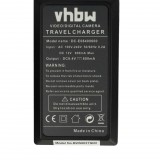 VHBW Akkumulátortöltő Lumix DMC-FZ1 fényképezőgéphez stb. - 0,6 A, 8,4 V