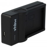 VHBW Akkumulátortöltő Lumix DMC-GF2 kamerához stb. - 0,5 A, 8,4 V