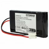 VHBW Ambrogio 015E00600A Fűnyíró Akkumulátor - 3500 mAh 25,9 V Li-Ion