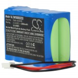 VHBW Angel TMK-AA200E Orvosi Felszerelés Elem - 2000 mAh 12V NiMH