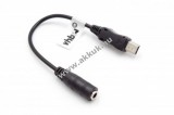 VHBW Audio-kábel mini USB -> 3,5mm jack alj Gopro Hero 1,2,3,3+,4