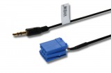 VHBW AUX Audio Adapter Kábel Chorus Audi - 120 cm, 15,2 cm