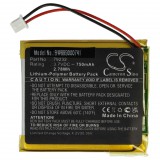 VHBW Babafigyelő elem a Floureon 79232-hez - 750 mAh 3,7 V Li-polimer
