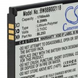 VHBW Babafigyelő elem Lenovo BL253-hoz - 1700 mAh 3,7 V Li-polimer