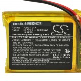 VHBW Babafigyelő elem Motorola CB94-01A-hoz - 1400 mAh 3,7 V Li-polimer