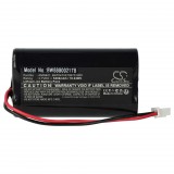 VHBW BAT04703706701900 Asztali Lámpaelem, 4508401, 5200 mAh, 3,7 V Li-Ion