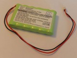 VHBW Bentel BW-B72K Riasztórendszer Elem - 1500 mAh 7,2 V NiMH