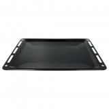 VHBW Bosch 1101433 Tepsi - 45,5 x 36,1 x 2 cm, Tapadásmentes Bevonat, Zománcozott Fekete