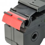 VHBW Brother HGE-461 Címkeszalag - 36mm, Fekete-Piros