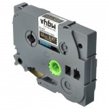 VHBW Brother TZ-334, TZE-334 Címkeszalag - 12 mm, Arany-Fekete