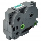 VHBW Brother TZ-751, TZE-751 Címkeszalag - 24 mm, Fekete-Zöld