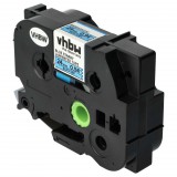 VHBW Brother TZE-551L1 Címkeszalag - 24 mm, Fekete-Kék