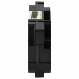 VHBW Brother TZE-MQ851 Címkeszalag - 24 mm, Fekete-Matt Arany