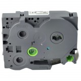 VHBW Brother TZE-S241 Címkeszalag - 18 mm, Fekete-Fehér, Extra Éles