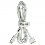 VHBW C típusú USB adapterkábel MagSafe 2-höz, 11 hüvelykes 2012-2017 Apple MacBook Air notebookhoz - 100 W, PVC