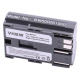 VHBW Canon BP-508, BP-535, BP-511A, BP-511, BP-522, BP-512, BP-514 akkumulátor - 1300 mAh, 7,2 V, Li-Ion