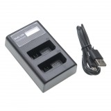 VHBW Canon LP-E5 fényképezőgéphez stb. akkumulátortöltő - 0,5 A, 8,4 V