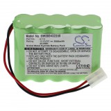VHBW Cardioline 88888089, 120176, 110176, 6113 Akkumulátor - 2000mAh 12V NiMH